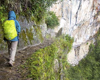 Guida escursionistica al Ponte Inca di Machu Picchu
